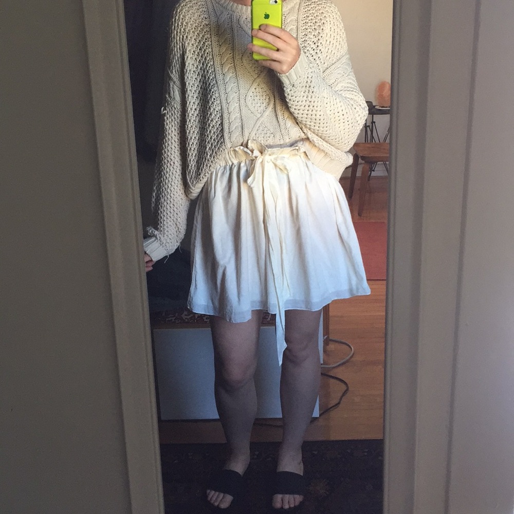 Velvet brand paper bag skirt